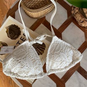 NWT TRIANGLE AERIE SWIM TOP